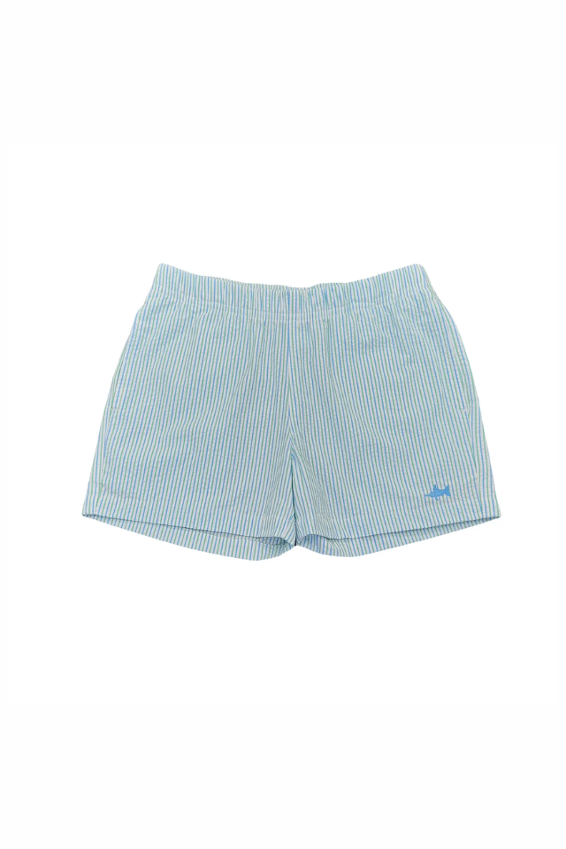 SWB Naples Short - Coastal Seersucker