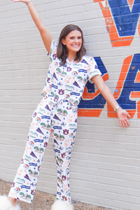 MS Alli Pant Set - Auburn