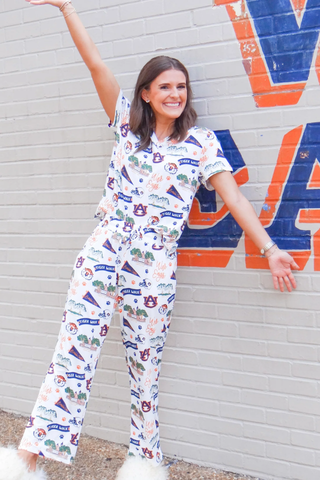 MS Alli Pant Set - Auburn