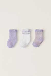 Barefoot Dreams Infant Socks 3 Pack