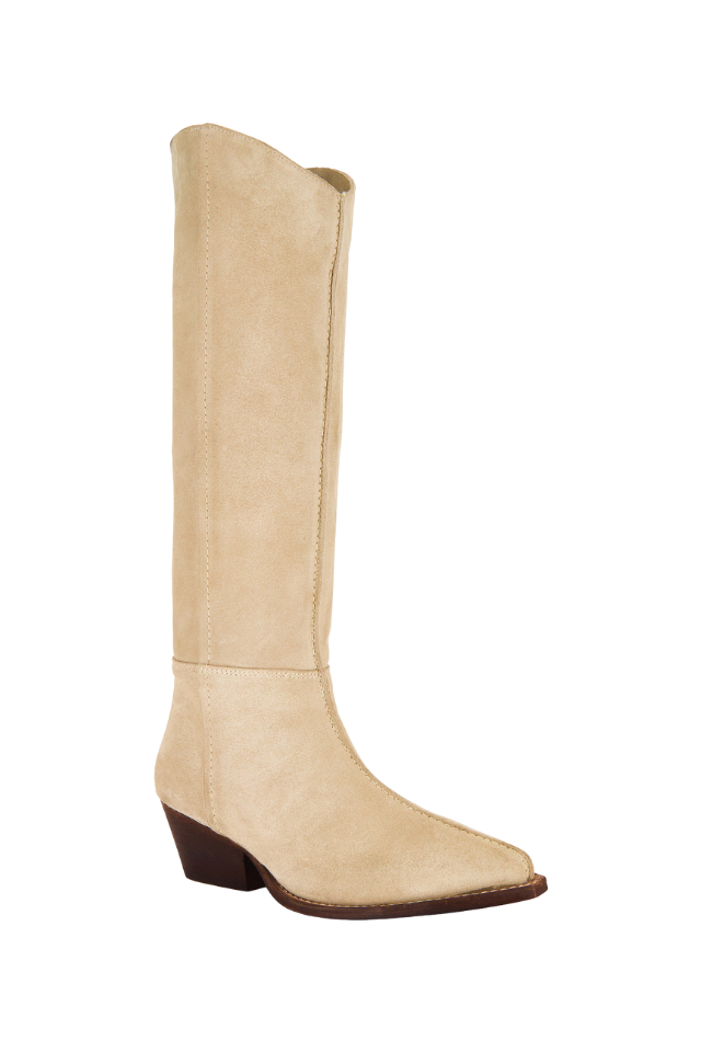 Free People Sway Low Slouch Boot 2.0 - Parchment