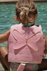 Sunnylife Kids Swim Vest - Cotton Candy Cherry