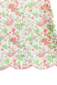 Studio Smocks Floral Scalloped Dress