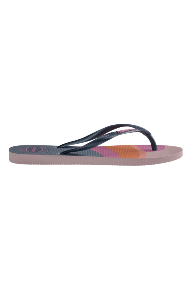 Havaianas Kids Slim Palette Glow Sandal - Peony Rose