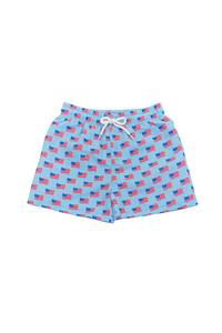 SWB Saint Simons Swim Trunk - Flag