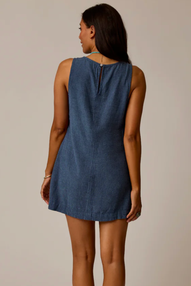 Carve Designs Scottie Linen Dress