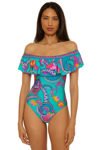 Trina Turk Mykonos 1PC Ruffle