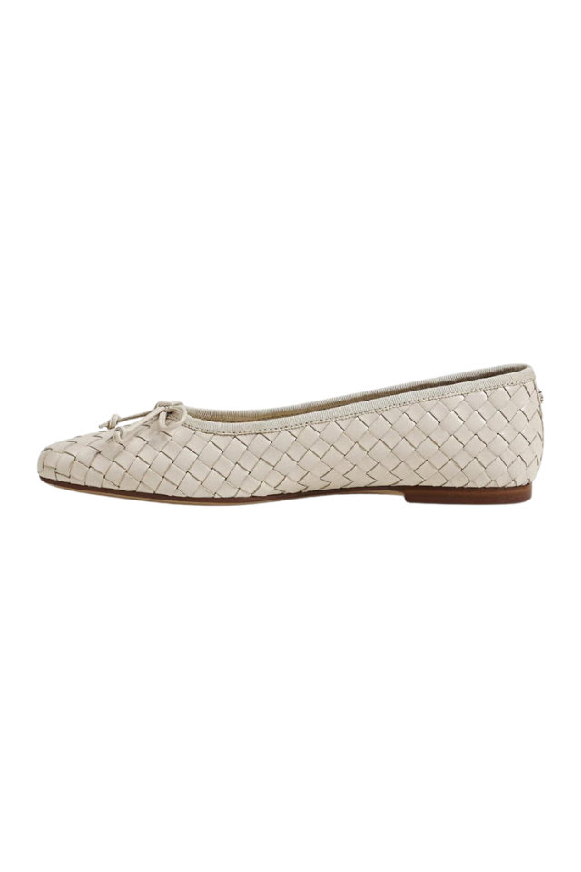 Sam Edelman Ruthie - Ivory Woven Leather