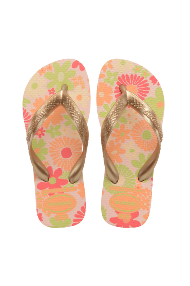 Havaianas Kids Flores Sandal - Ballet Rose