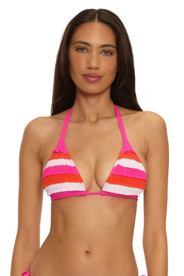 Becca Flamingo Triangle Top - Strawberry