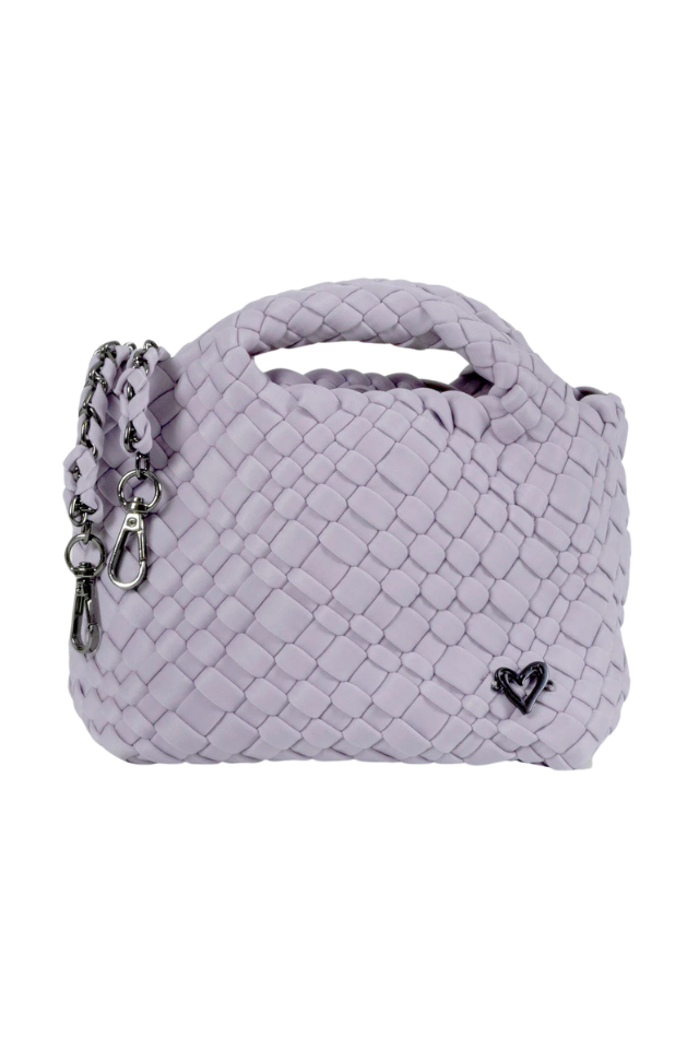 PreneLOVE Tiny Woven Tote - Lavender