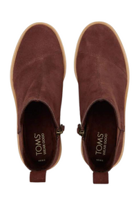 TOMS Maude Boot - Chestnut Dark Brown