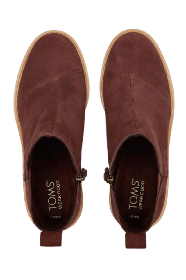 TOMS Maude Boot - Chestnut Dark Brown