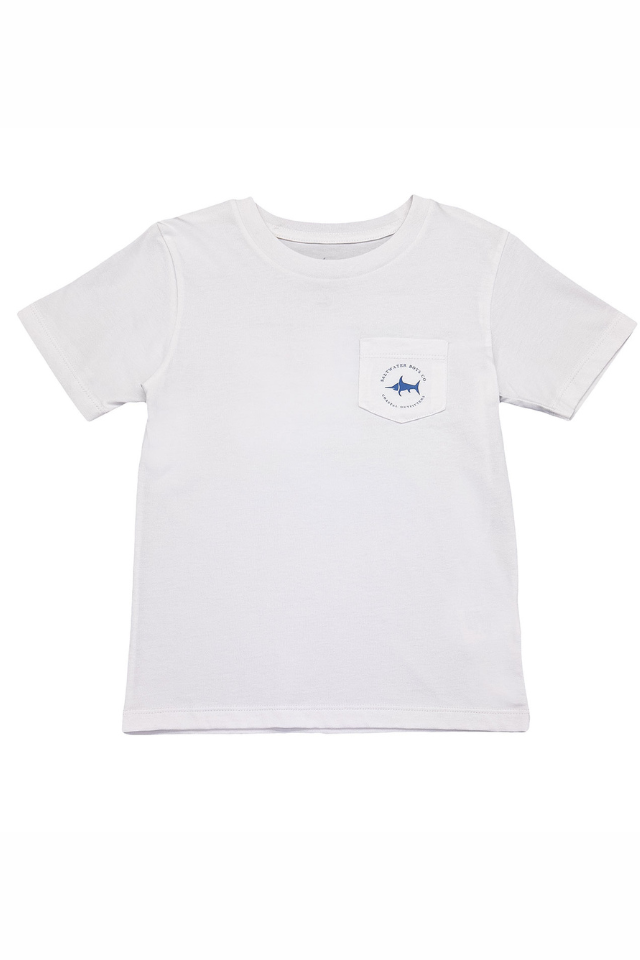 SWB Crab SS Graphic Tee - White