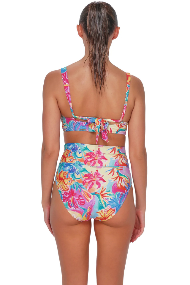 Sunsets Hannah High Waist - Aloha Vista
