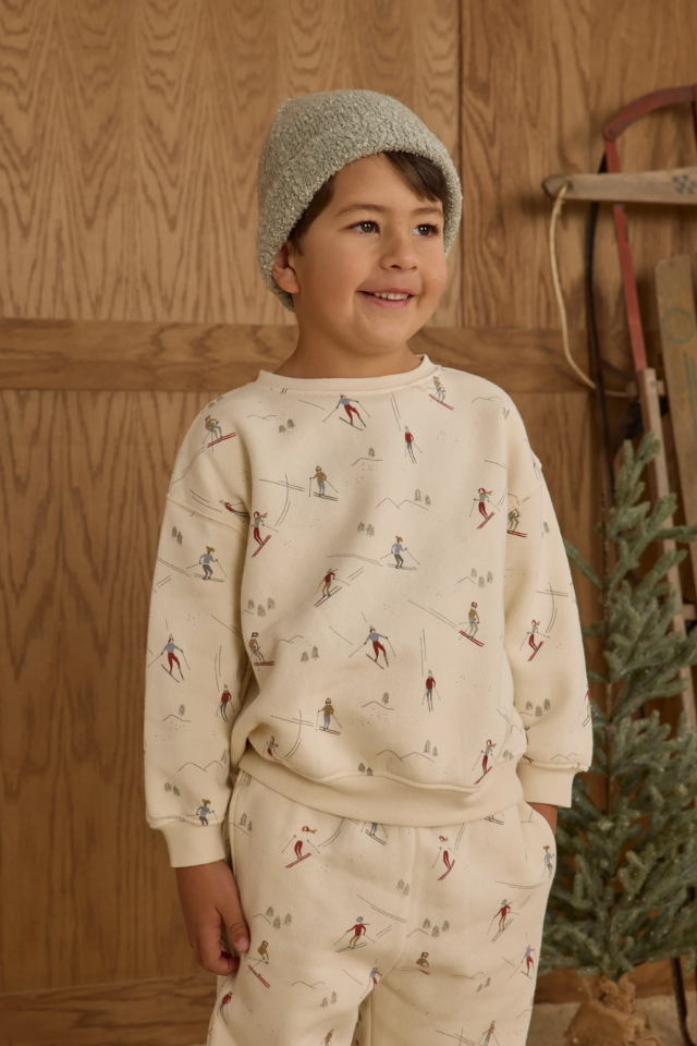 Rylee + Cru Relaxed Sweatshirt - Skiers