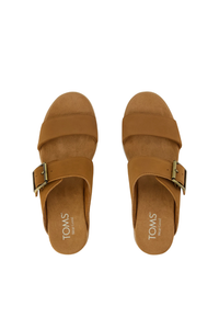 TOMS Diana Mule Buckle - Medium Brown