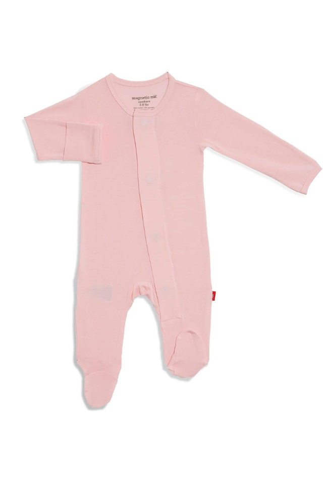Magnetic Me Modal Footie - Pink Dogwood
