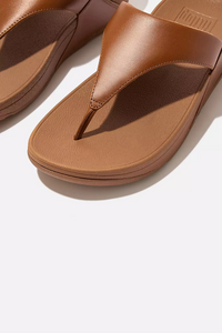 Lulu Leather Toepost - Light Tan