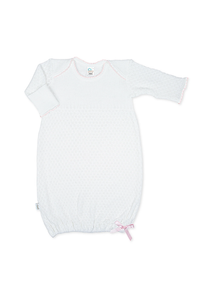 Paty Knit White Gown