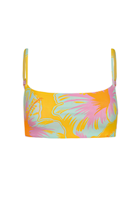 Maaji Hawaiian Floral Scape Top - Orange