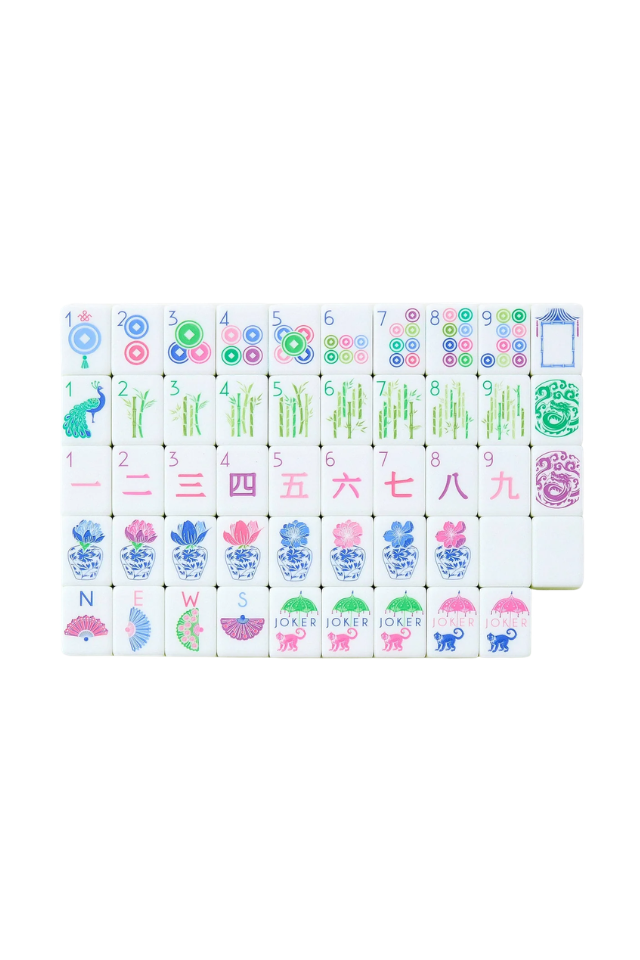 Oh My Mahjong Tiles - Limoncello