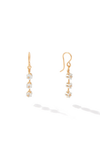 Ronaldo You Are My Sunshine Earring 3 Stones - Gold