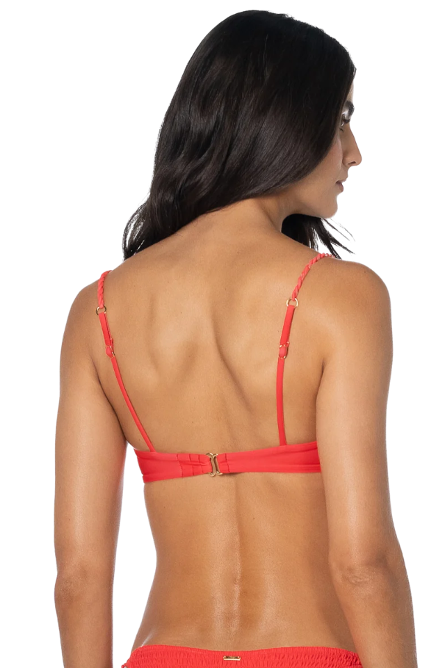 Maaji Scarlet Ocean Amatista Top - Red