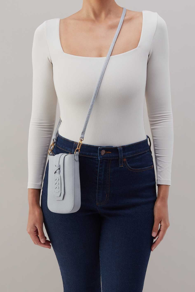 Hobo Expedition Phone Crossbody - Indigo Cloud