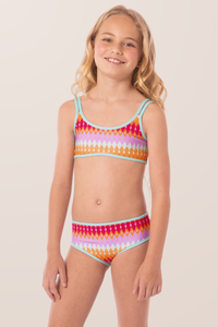 Maaji Girls Lirim Swim - Pink Prism