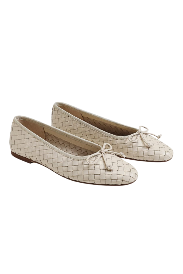 Sam Edelman Ruthie - Ivory Woven Leather
