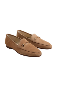 Sam Edelman Loraine Plush Patent - Tan Suede