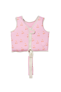 Sunnylife Kids Swim Vest - Cotton Candy Cherry