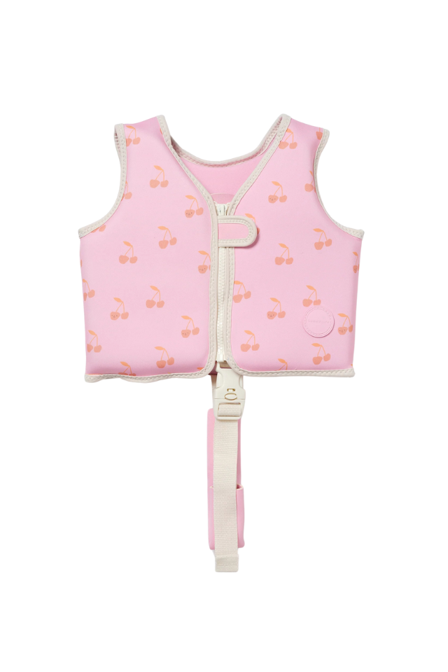 Sunnylife Kids Swim Vest - Cotton Candy Cherry