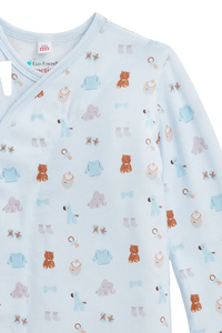 Magnetic Me Nightgown + Hat Set - Nursery Nostalgia Blue