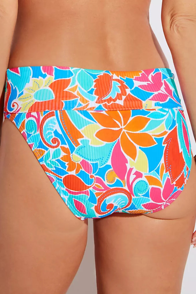 Sunsets Hannah High Waist - Festive Floral