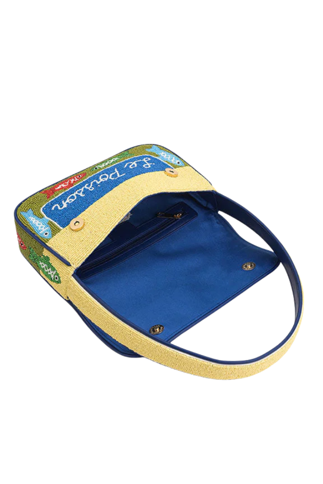 A&B Beaded Shoulder Bag - Fish Tales
