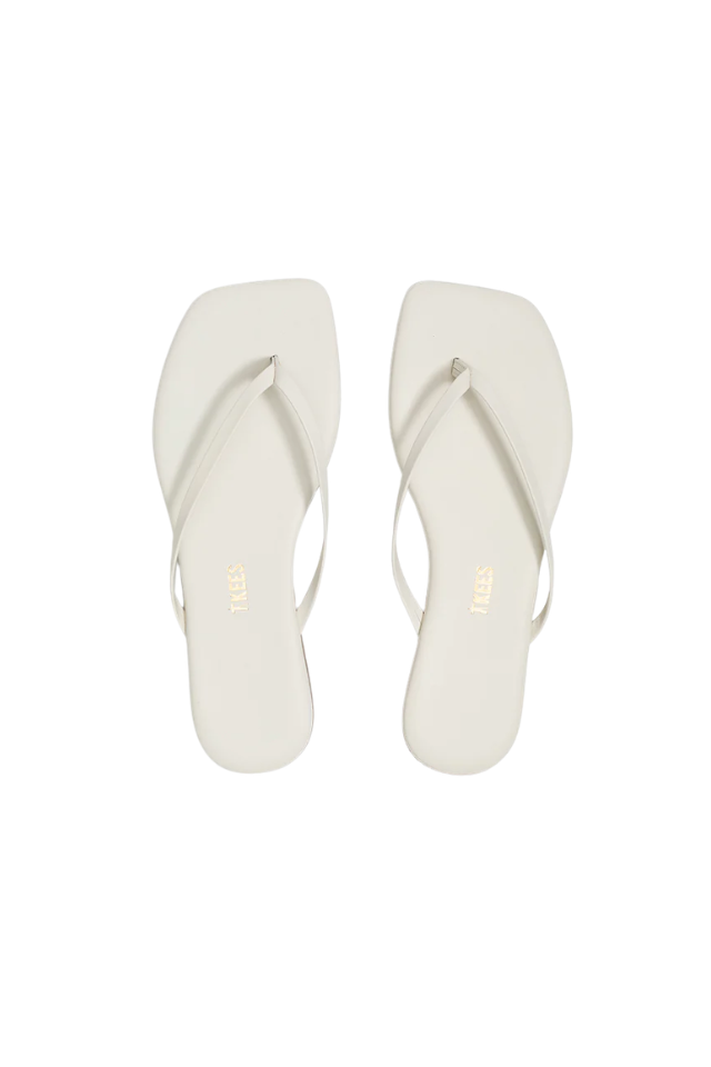 Tkees Square Toe Lily - Cream