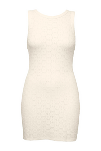 Swim Systems Giovanna Coverup - Cream Daisy Eyelet