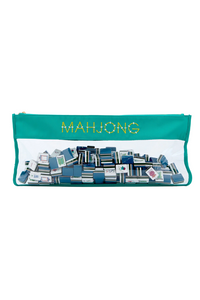 Oh My Mahjong Bag - Aqua Bamboo