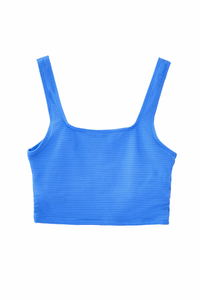 Nani Vivid Blue Flat Rib Core Midkini - Vivid Blue