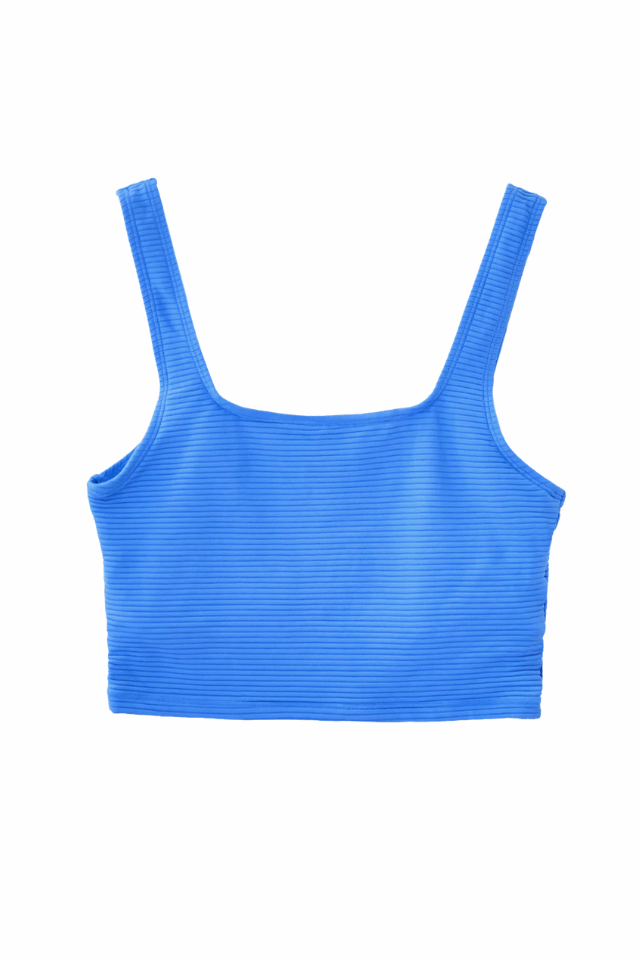 Nani Vivid Blue Flat Rib Core Midkini - Vivid Blue