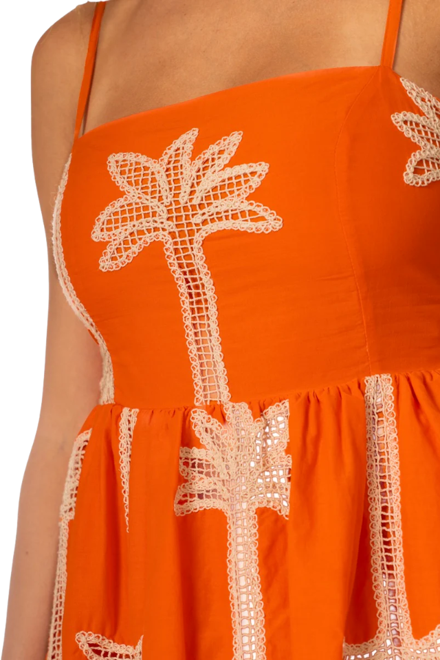 Maaji Tangerine Tropics Emilana Dress - Orange