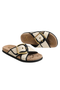 Sam Edelman Darla Multi - Linen/Black