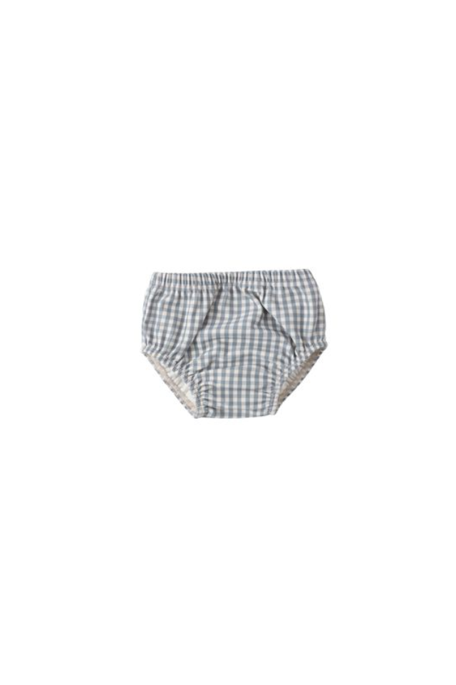 Quincy Mae Swim Diaper - Ocean Gingham
