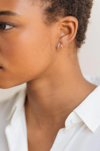 ABLE Ear Hugs Earring - Silver