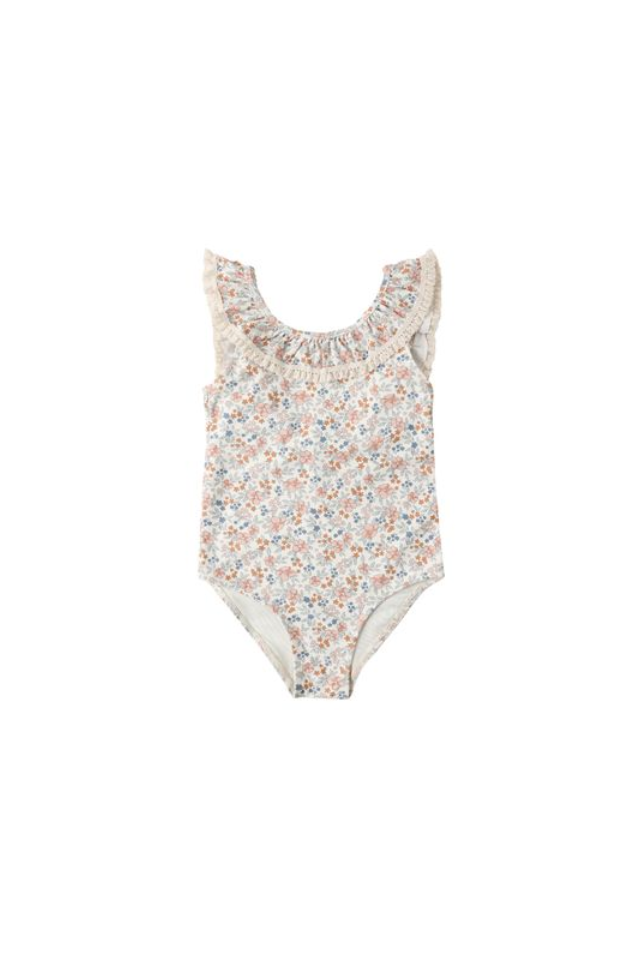 Rylee + Cru Margaret One-Piece - Flower Field