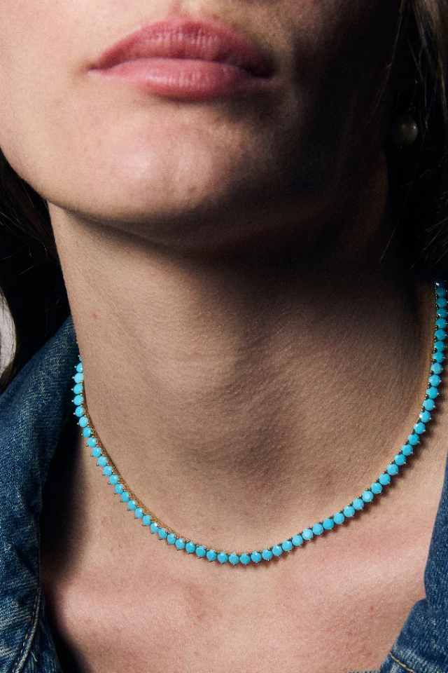 HART Turquoise Tennis Necklace