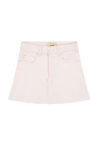 DL1961 Jenny Mini Skirt - Pink Stripe