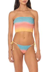 Maaji First Light Nalu Crop Top - Open Pink